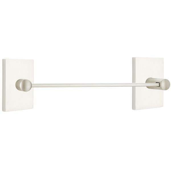 Emtek - Brass Modern Towel Bar, 18 Inch