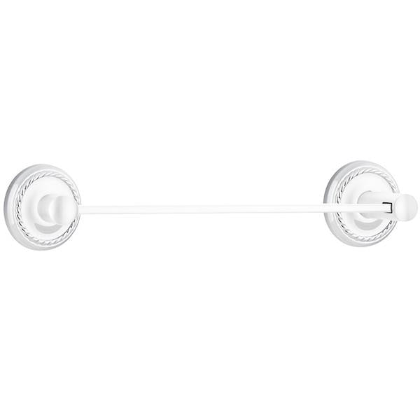 Emtek - Brass Modern Towel Bar, 18 Inch