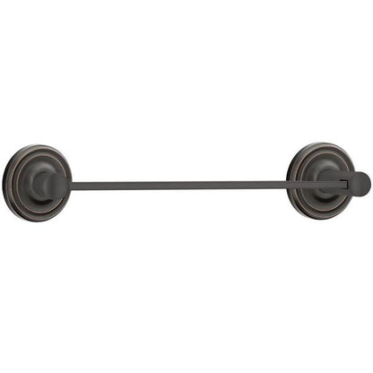 Emtek - Brass Modern Towel Bar, 18 Inch