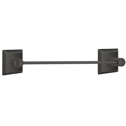 Emtek - Brass Modern Towel Bar, 18 Inch