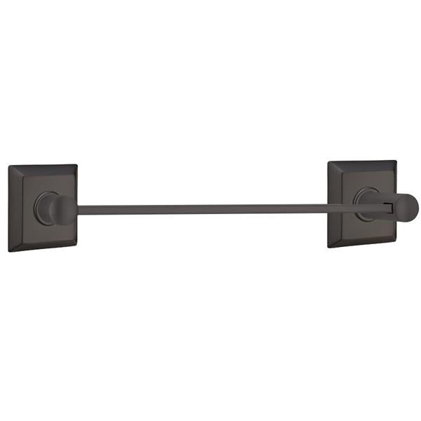 Emtek - Brass Modern Towel Bar, 18 Inch