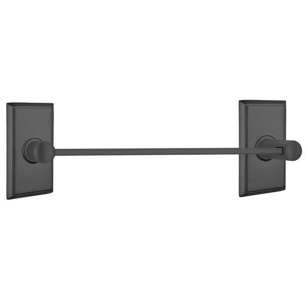 Emtek - Brass Modern Towel Bar, 18 Inch