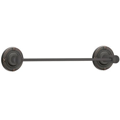 Emtek - Brass Modern Towel Bar, 18 Inch