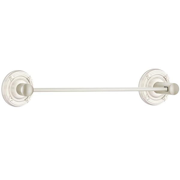 Emtek - Brass Modern Towel Bar, 18 Inch