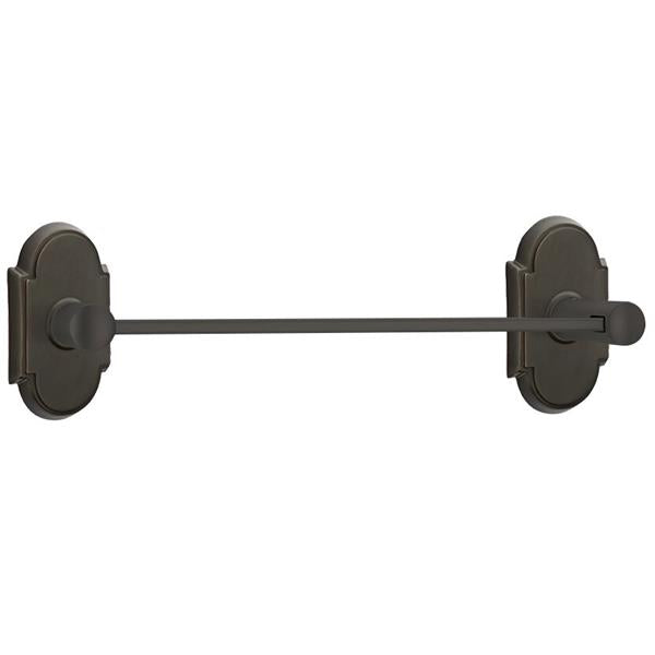 Emtek - Brass Modern Towel Bar, 18 Inch