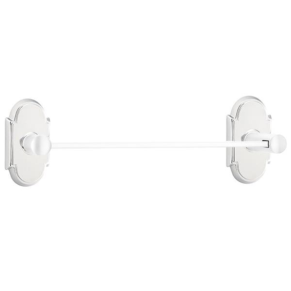 Emtek - Brass Modern Towel Bar, 18 Inch