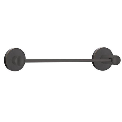 Emtek - Brass Modern Towel Bar, 12 Inch