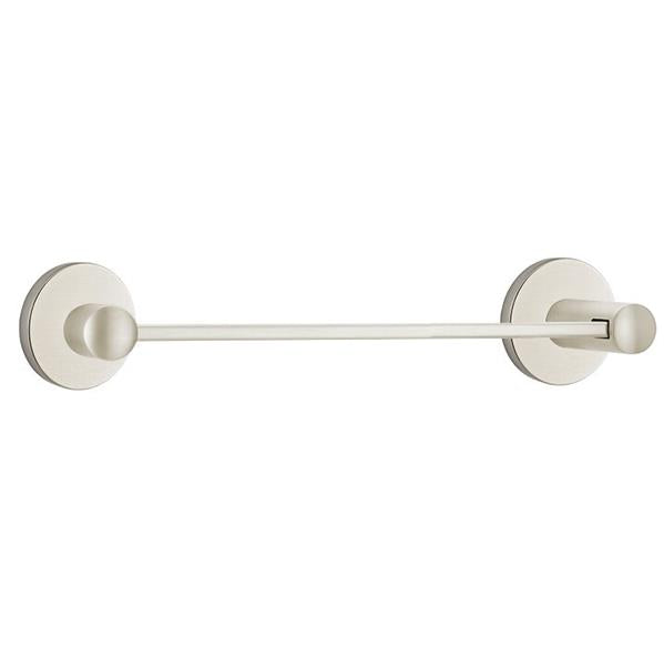 Emtek - Brass Modern Towel Bar, 12 Inch