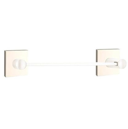 Emtek - Brass Modern Towel Bar, 12 Inch