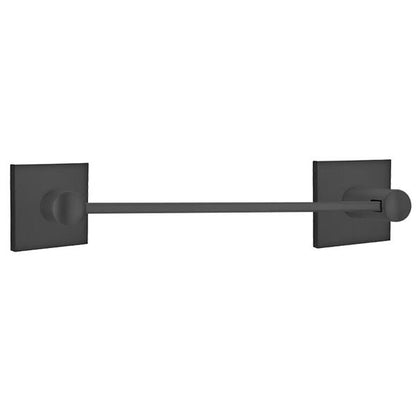 Emtek - Brass Modern Towel Bar, 12 Inch