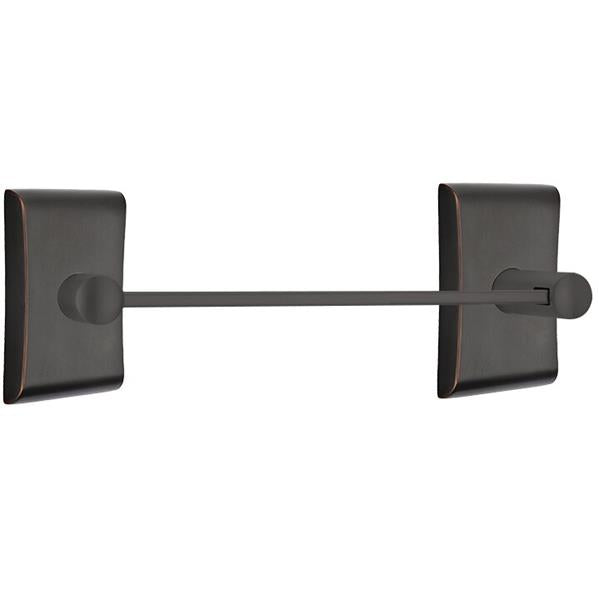 Emtek - Brass Modern Towel Bar, 12 Inch