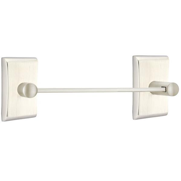 Emtek - Brass Modern Towel Bar, 12 Inch