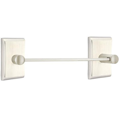 Emtek - Brass Modern Towel Bar, 12 Inch