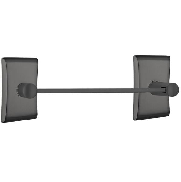 Emtek - Brass Modern Towel Bar, 12 Inch