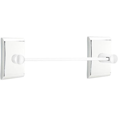 Emtek - Brass Modern Towel Bar, 12 Inch