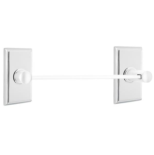 Emtek - Brass Modern Towel Bar, 12 Inch