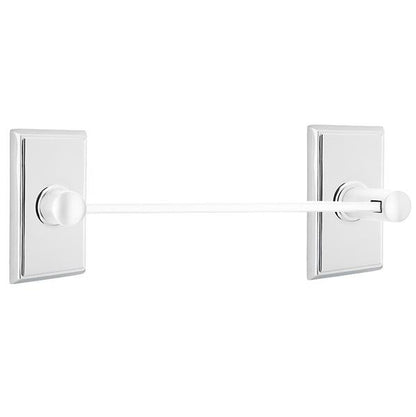 Emtek - Brass Modern Towel Bar, 12 Inch
