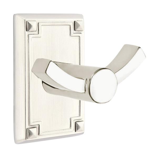 Emtek - Brass Modern Double Hook