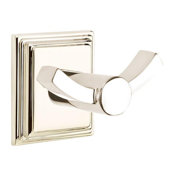 Emtek - Brass Modern Double Hook