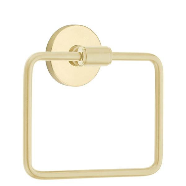 Emtek - Transitional Brass Towel Ring