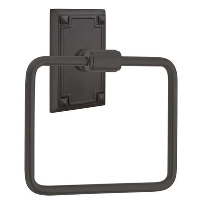 Emtek - Transitional Brass Towel Ring