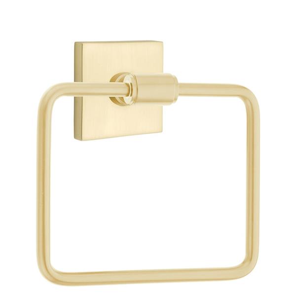 Emtek - Transitional Brass Towel Ring