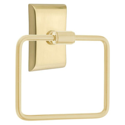 Emtek - Transitional Brass Towel Ring