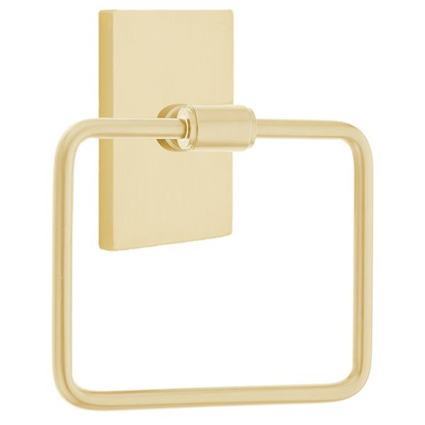 Emtek - Transitional Brass Towel Ring