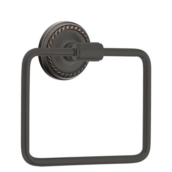 Emtek - Transitional Brass Towel Ring