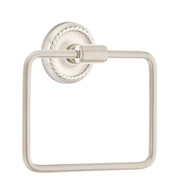 Emtek - Transitional Brass Towel Ring