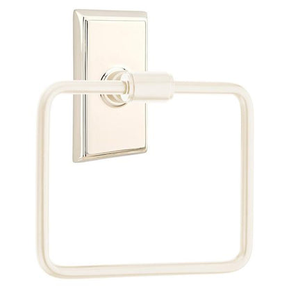 Emtek - Transitional Brass Towel Ring