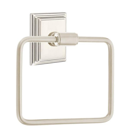 Emtek - Transitional Brass Towel Ring