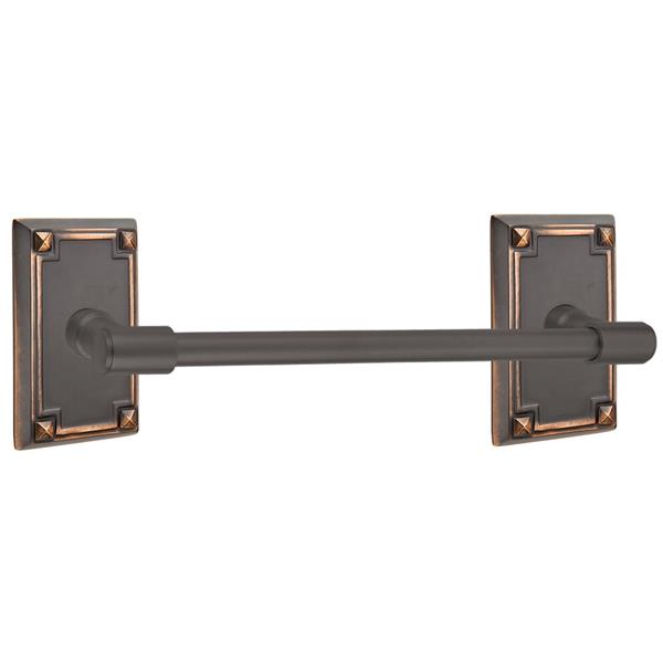 Emtek - Transitional Brass Towel Bar, 18 Inch