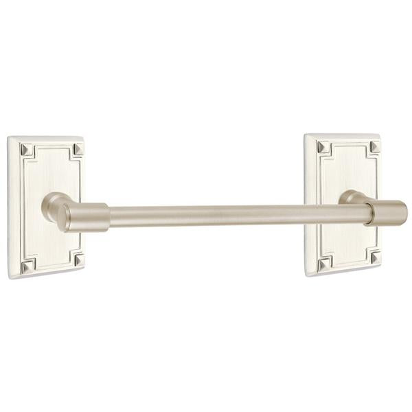 Emtek - Transitional Brass Towel Bar, 18 Inch