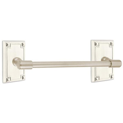 Emtek - Transitional Brass Towel Bar, 18 Inch