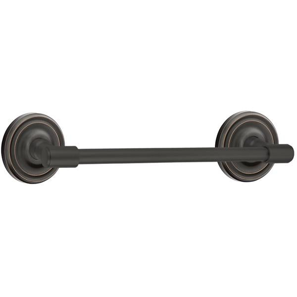 Emtek - Transitional Brass Towel Bar, 18 Inch