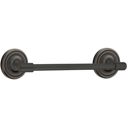 Emtek - Transitional Brass Towel Bar, 18 Inch