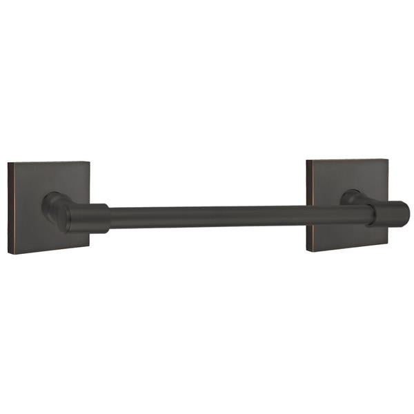 Emtek - Transitional Brass Towel Bar, 18 Inch