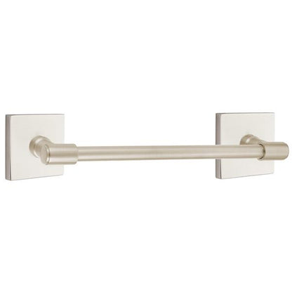 Emtek - Transitional Brass Towel Bar, 18 Inch