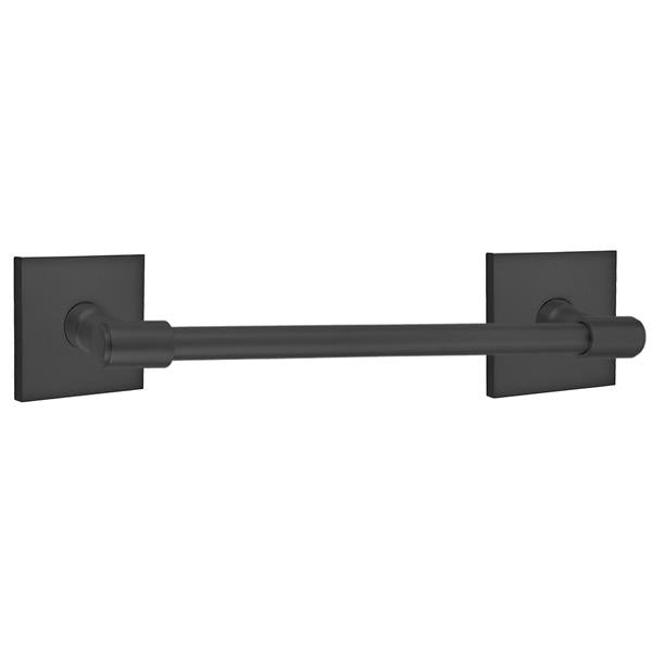 Emtek - Transitional Brass Towel Bar, 18 Inch