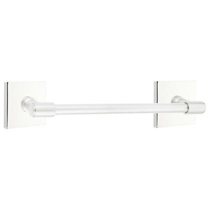 Emtek - Transitional Brass Towel Bar, 18 Inch