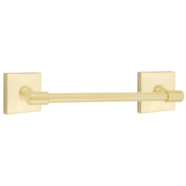 Emtek - Transitional Brass Towel Bar, 18 Inch