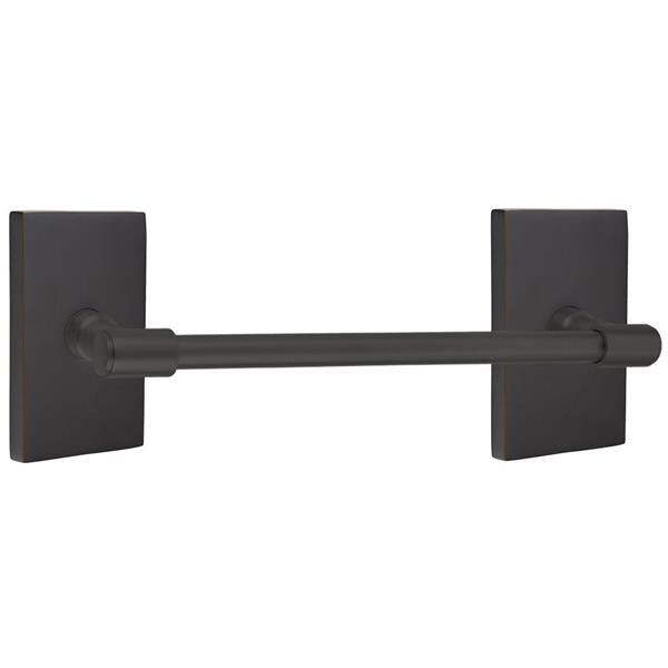 Emtek - Transitional Brass Towel Bar, 18 Inch
