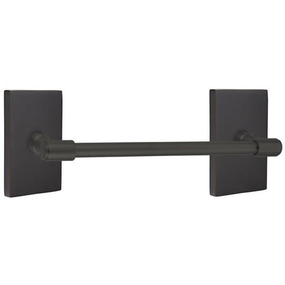 Emtek - Transitional Brass Towel Bar, 18 Inch