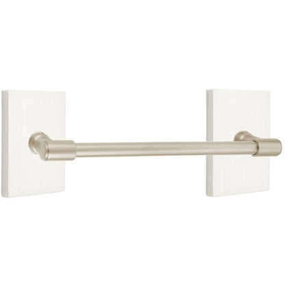 Emtek - Transitional Brass Towel Bar, 18 Inch