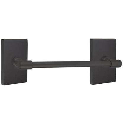 Emtek - Transitional Brass Towel Bar, 18 Inch