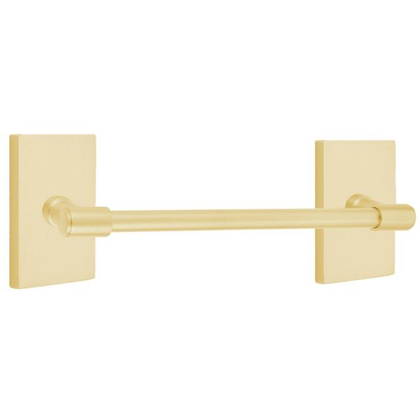 Emtek - Transitional Brass Towel Bar, 18 Inch