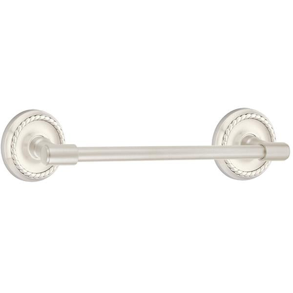 Emtek - Transitional Brass Towel Bar, 18 Inch