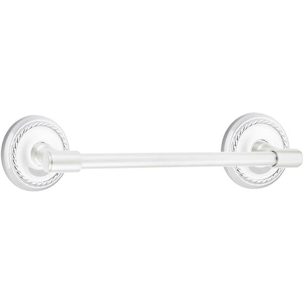 Emtek - Transitional Brass Towel Bar, 18 Inch