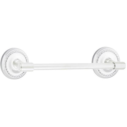 Emtek - Transitional Brass Towel Bar, 18 Inch